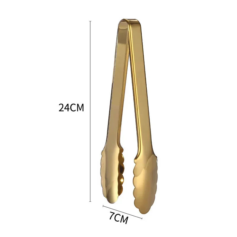 Edelstahl-Nahrungszange - Ergonomischer Griff für Verschiedene Einsätze