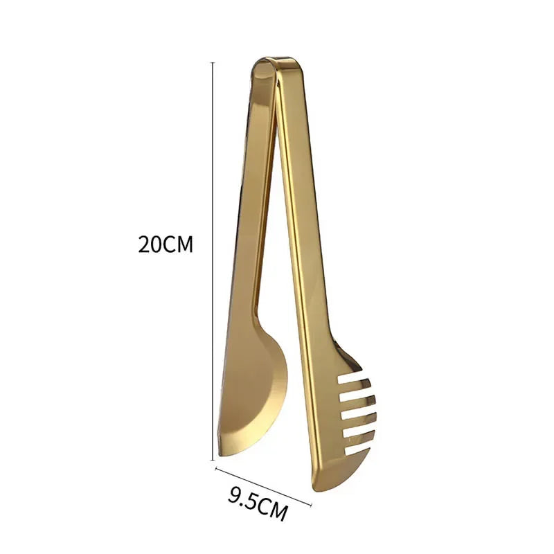 Edelstahl-Nahrungszange - Ergonomischer Griff für Verschiedene Einsätze