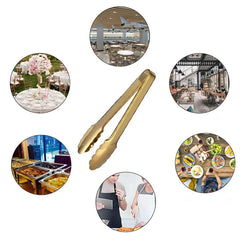 Edelstahl-Nahrungszange - Ergonomischer Griff für Verschiedene Einsätze