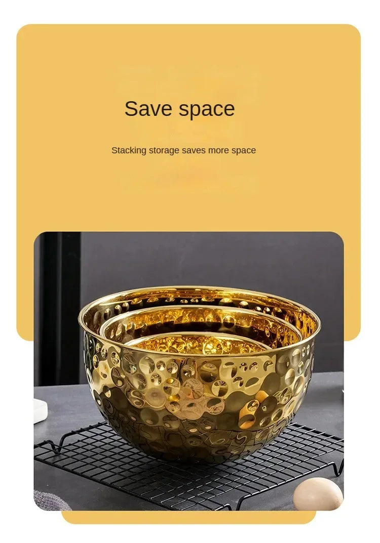 Edelstahl-Schale – Hammerstruktur – Diverse Grössen