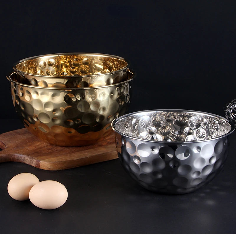 Edelstahl-Schale – Hammerstruktur – Diverse Grössen