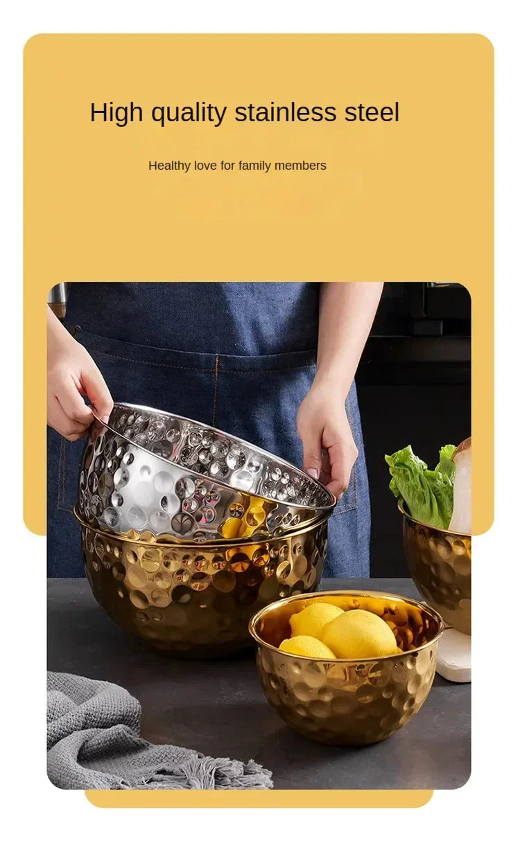 Edelstahl-Schale – Hammerstruktur – Diverse Grössen