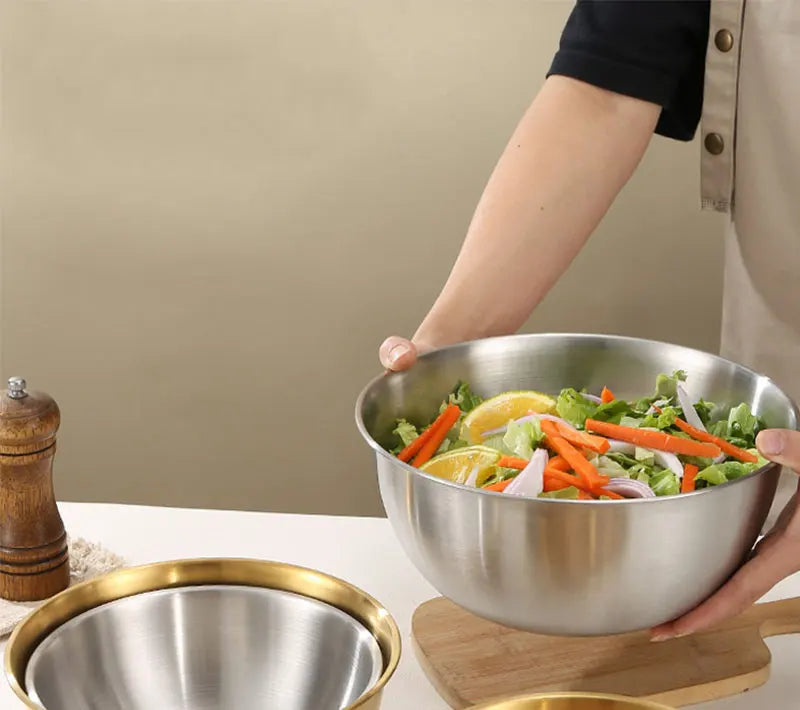 Edelstahl-Schüssel – Umweltfreundliches Rührgeschirr