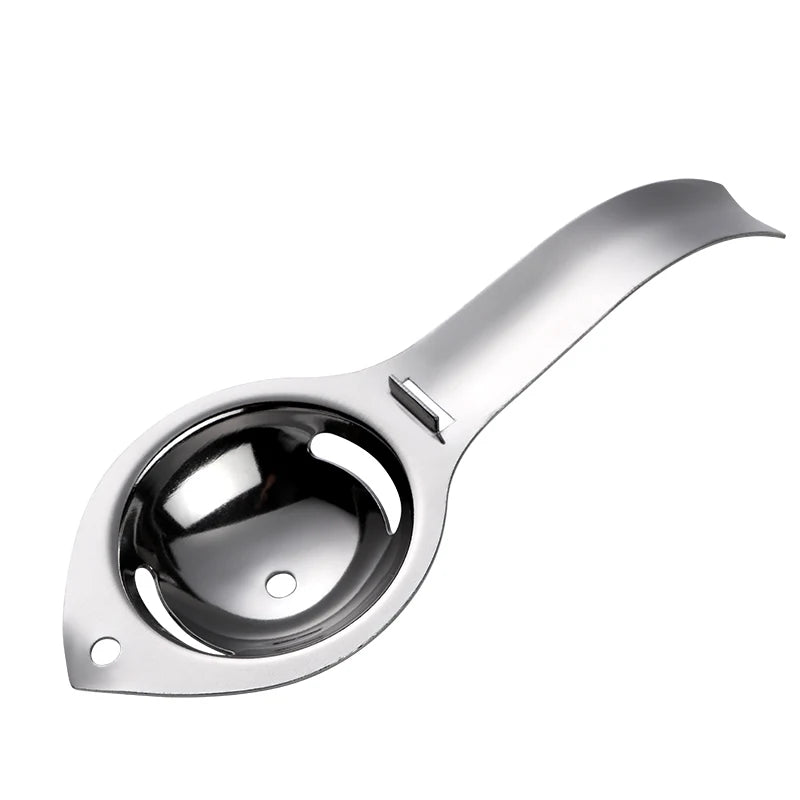 Eidottertrenner – Edelstahl – 17x7cm