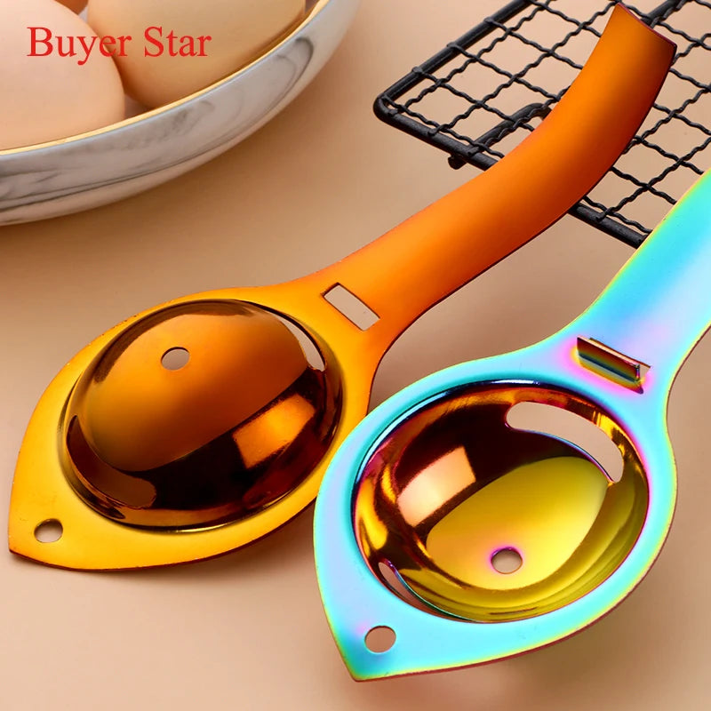 Eidottertrenner – Edelstahl – 17x7cm