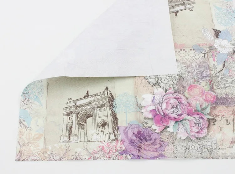 Eiffelturm Servietten – Holzfaser 33x33cm