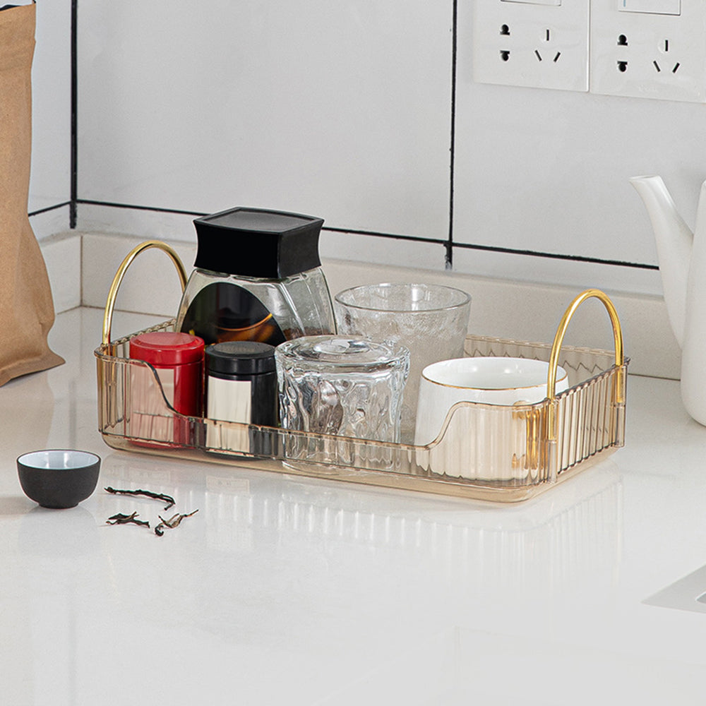 Elegante Aufbewahrungsbox – Klare Optik – Badezimmer Must-have