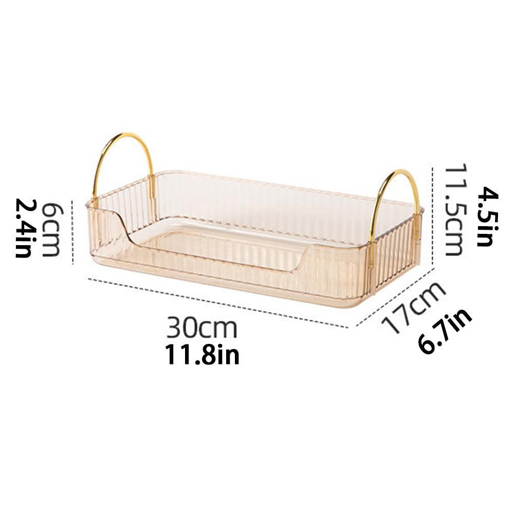 Elegante Aufbewahrungsbox – Klare Optik – Badezimmer Must-have