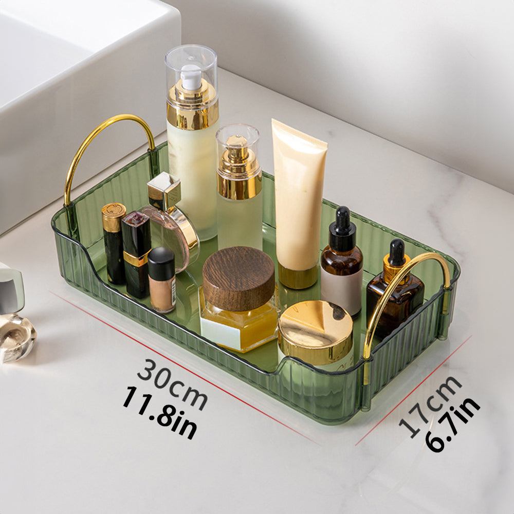 Elegante Aufbewahrungsbox – Klare Optik – Badezimmer Must-have