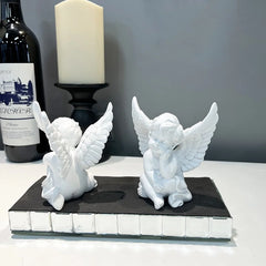 Engel Skulptur – Harz Design – Tischdeko