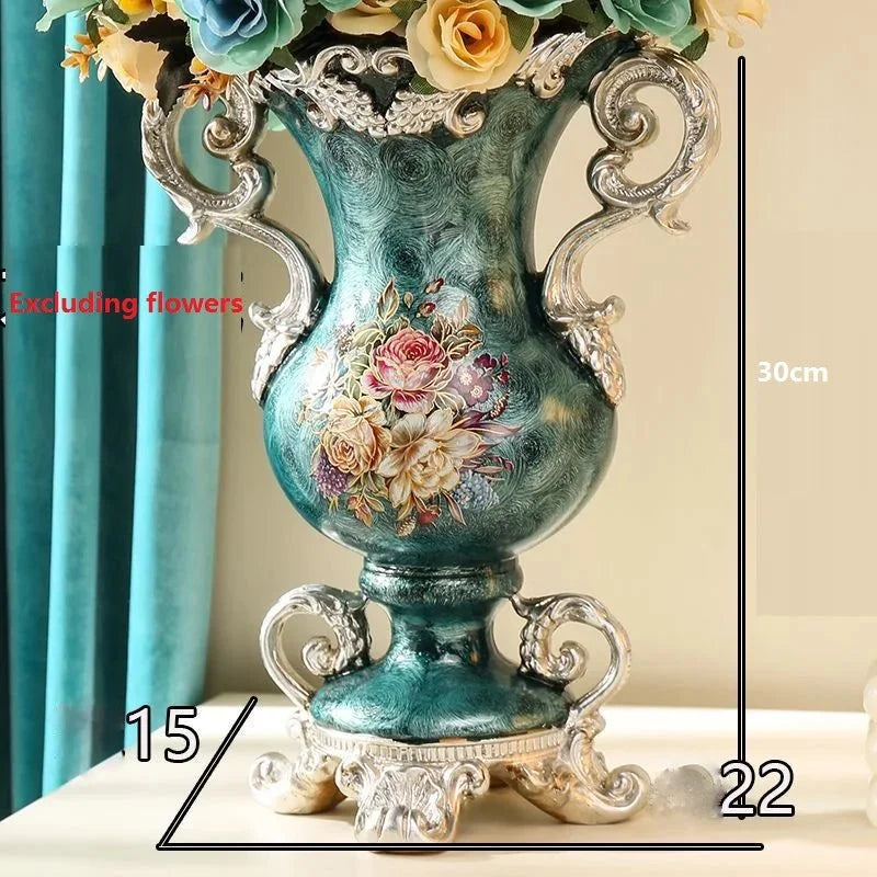 europäische keramikvase 30x20 cm im wohnzimmer stil A