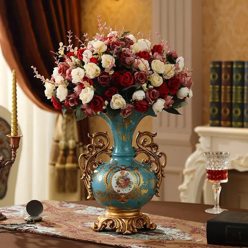 Europäische Harzvase in Farbe A, 30x20 cm, für Wohnzimmer