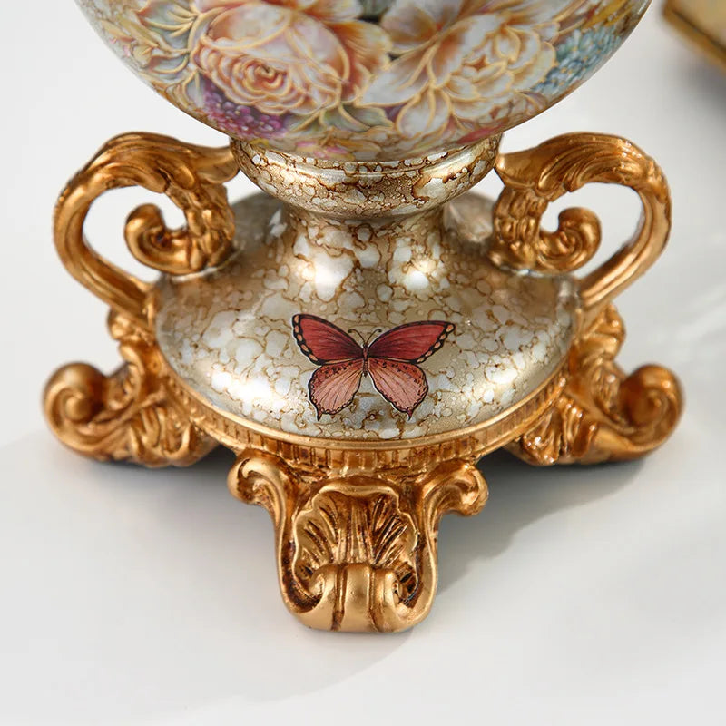 Moderne Retro Tischvase aus Harz in Farbe A für das Wohnzimmer