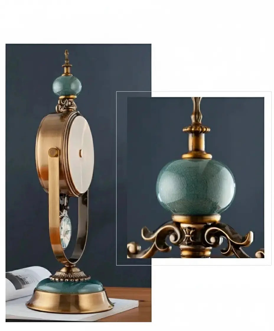 Europäische Uhr – Metall-Design – Ideal für Wohnräume