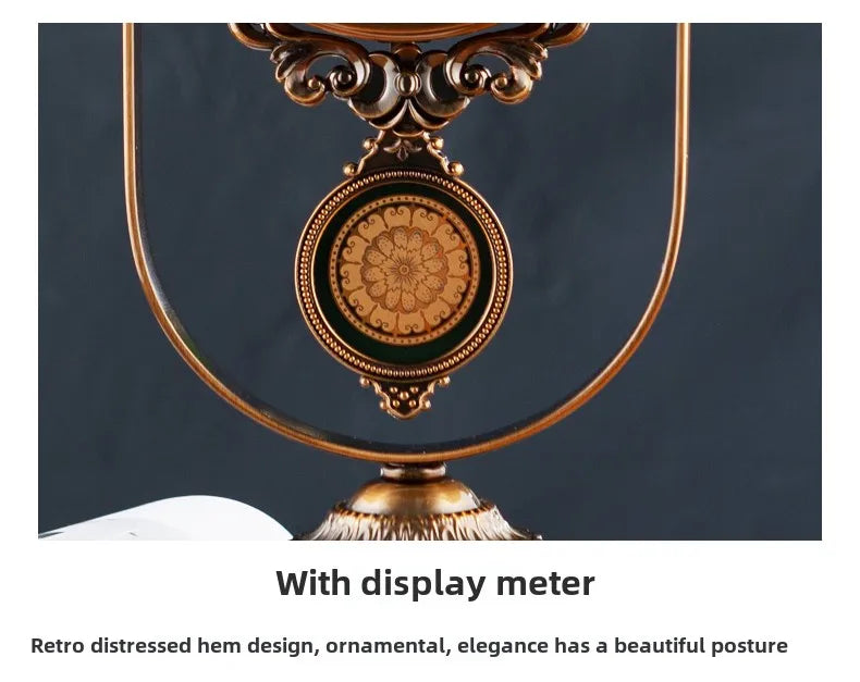 Europäische Uhr – Metall-Design – Ideal für Wohnräume