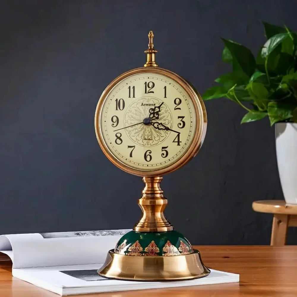 Europäische Uhr – Metall-Design – Ideal für Wohnräume