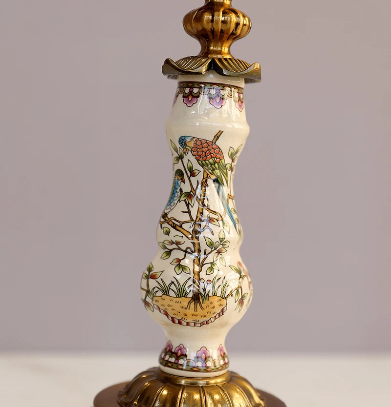 Europäische Uhr – Retro Keramik Design – Wohndekoration