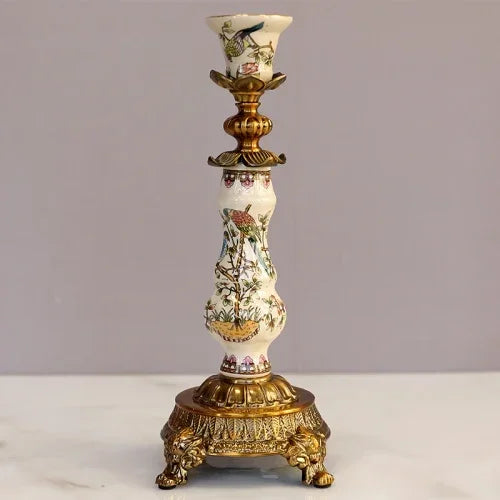 Europäische Uhr – Retro Keramik Design – Wohndekoration