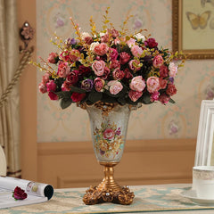 europäische vase aus harz in diversen farben 26x15 cm