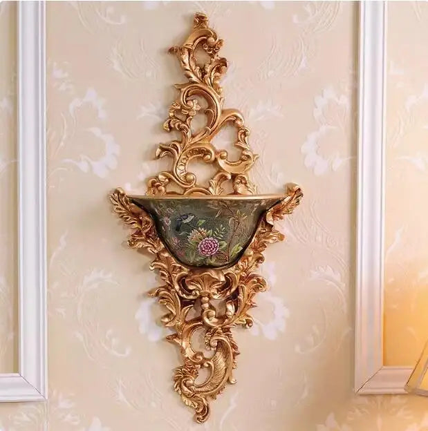 Europäische Wandvase – Resindeko für Hotels