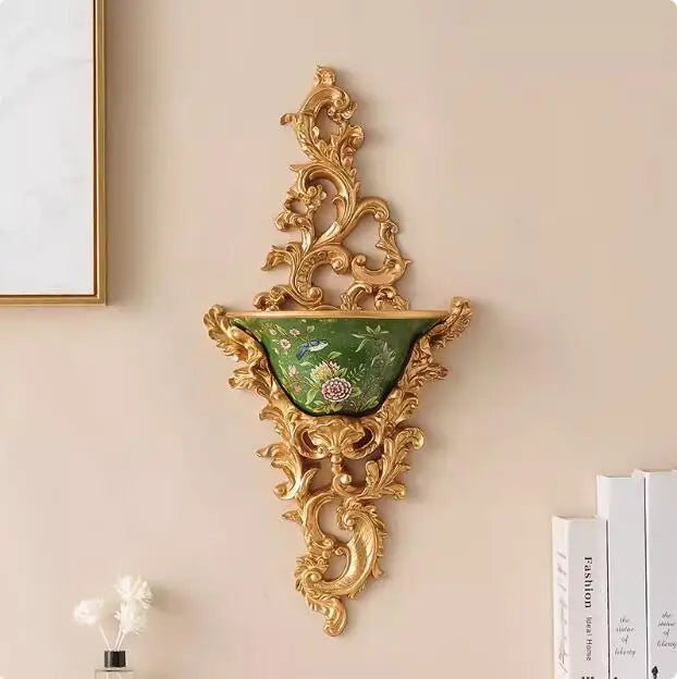 Europäische Wandvase – Resindeko für Hotels