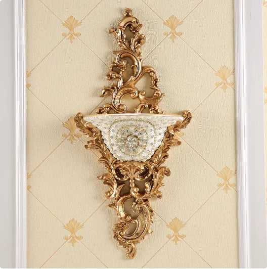 Europäische Wandvase – Resindeko für Hotels