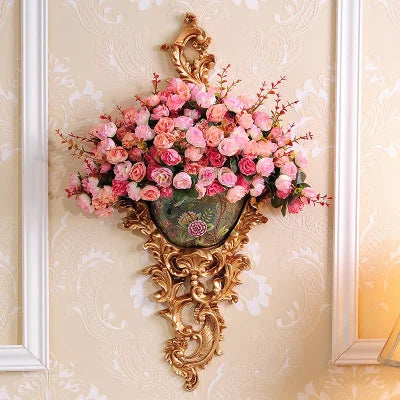 Europäische Wandvase – Resindeko für Hotels