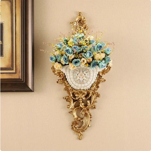 Europäische Wandvase – Resindeko für Hotels