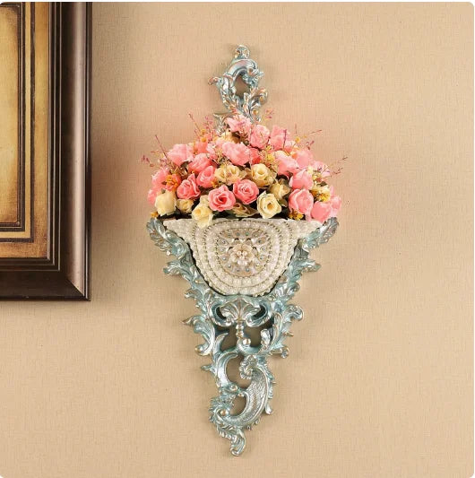 Europäische Wandvase – Resindeko für Hotels