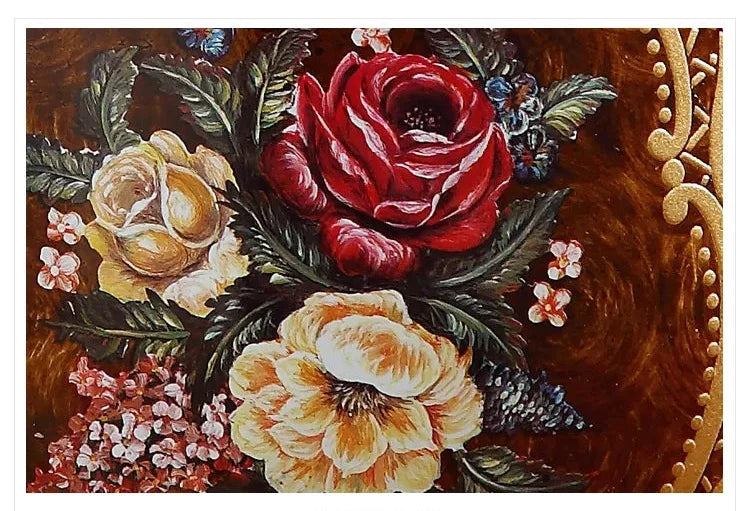 Europäischer Aufbewahrungskorb – Harz Schnitzdesign Couchtisch