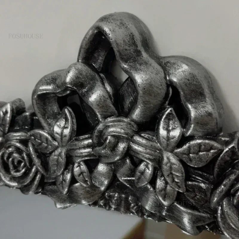 Europäischer Retro Spiegel – Hochdichteplatte – 60x40cm Luxus