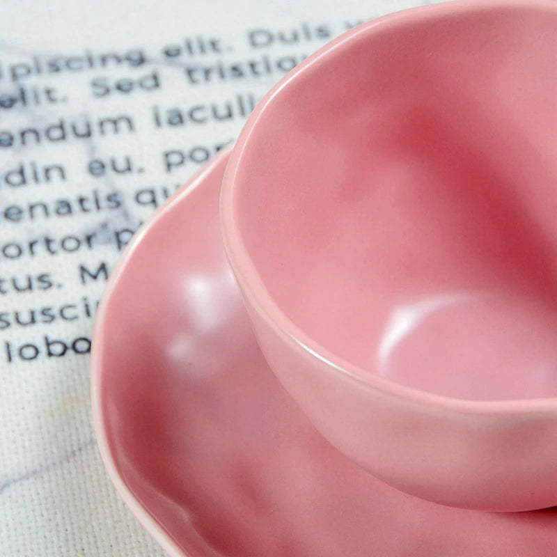 Europäisches Gold-Keramik-Kaffeeset – Elegantes Design 200ml