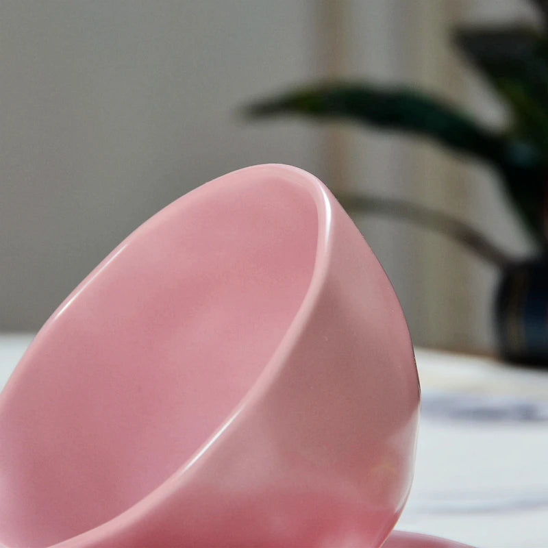 Europäisches Gold-Keramik-Kaffeeset – Elegantes Design 200ml