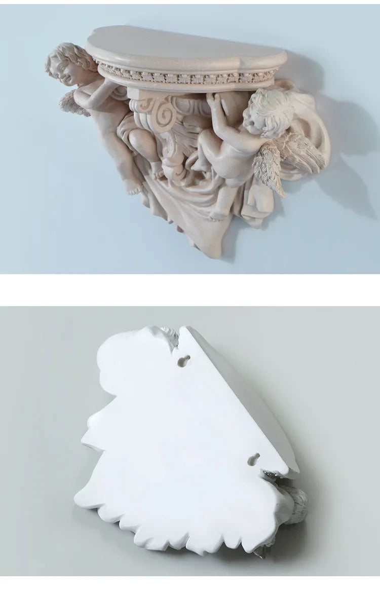 Europäisches Regal aus Harz – 3D Aufkleber Design