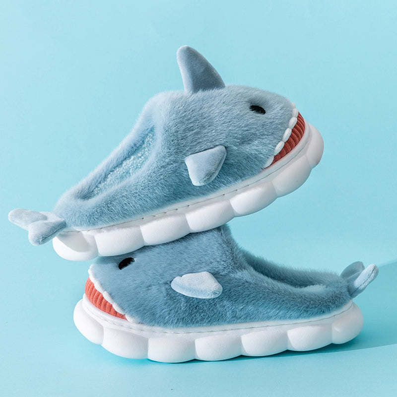 Fluffy Hausschuhe – Cartoon-Stil – Innenbereich