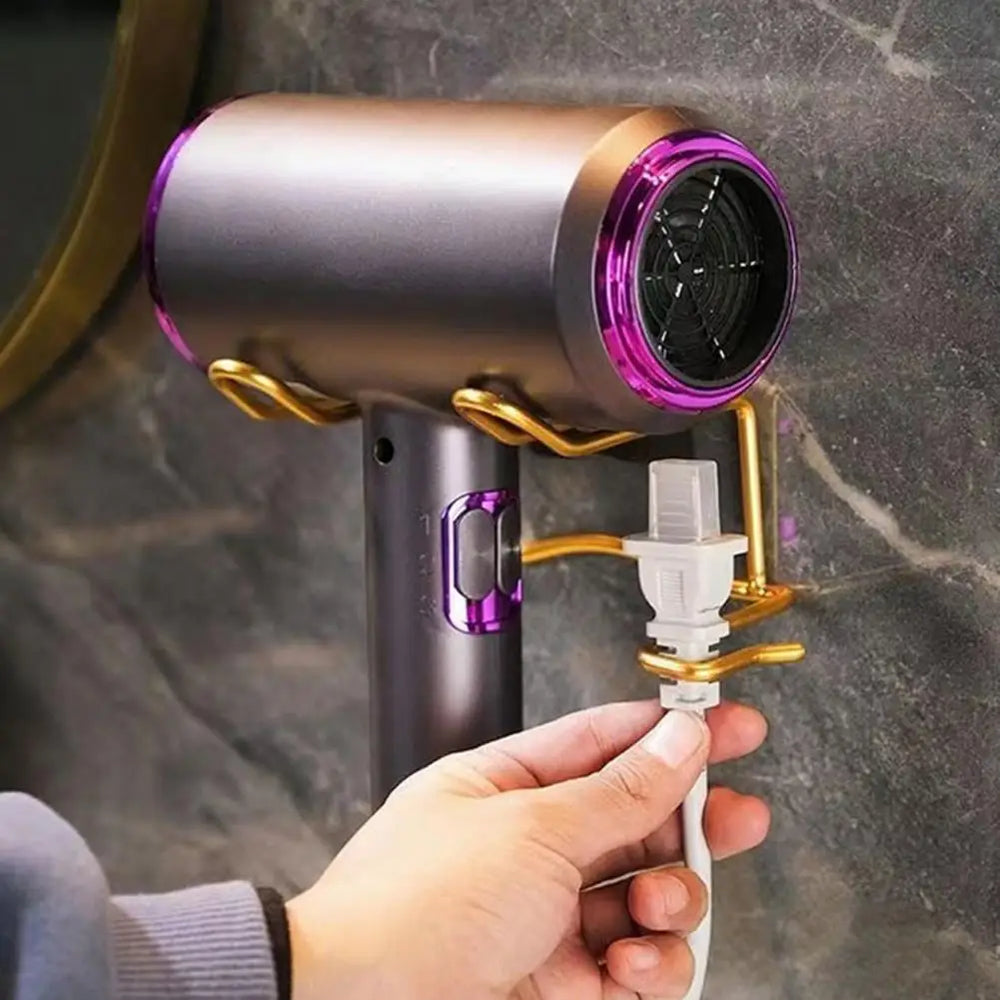 Föhn Halter – Edelstahl – Wandmontage