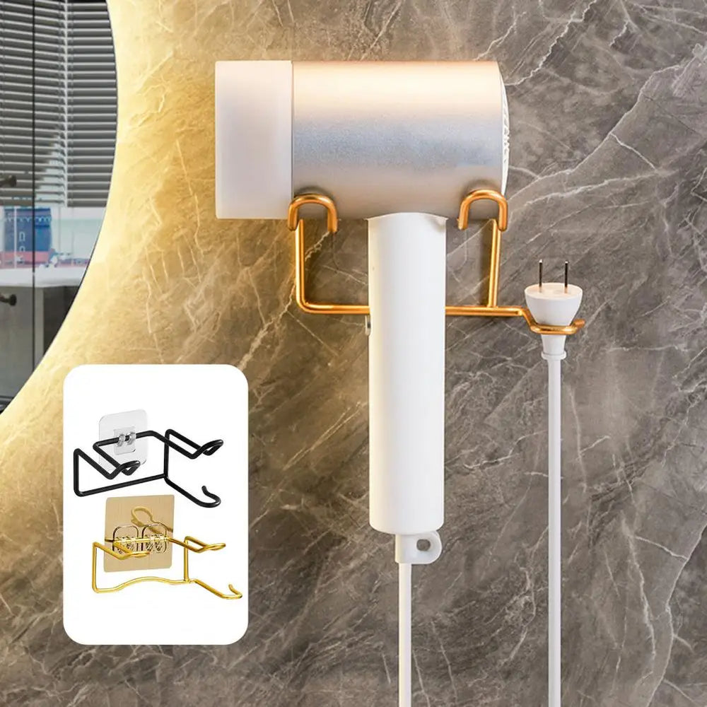 Föhn Halter – Edelstahl – Wandmontage