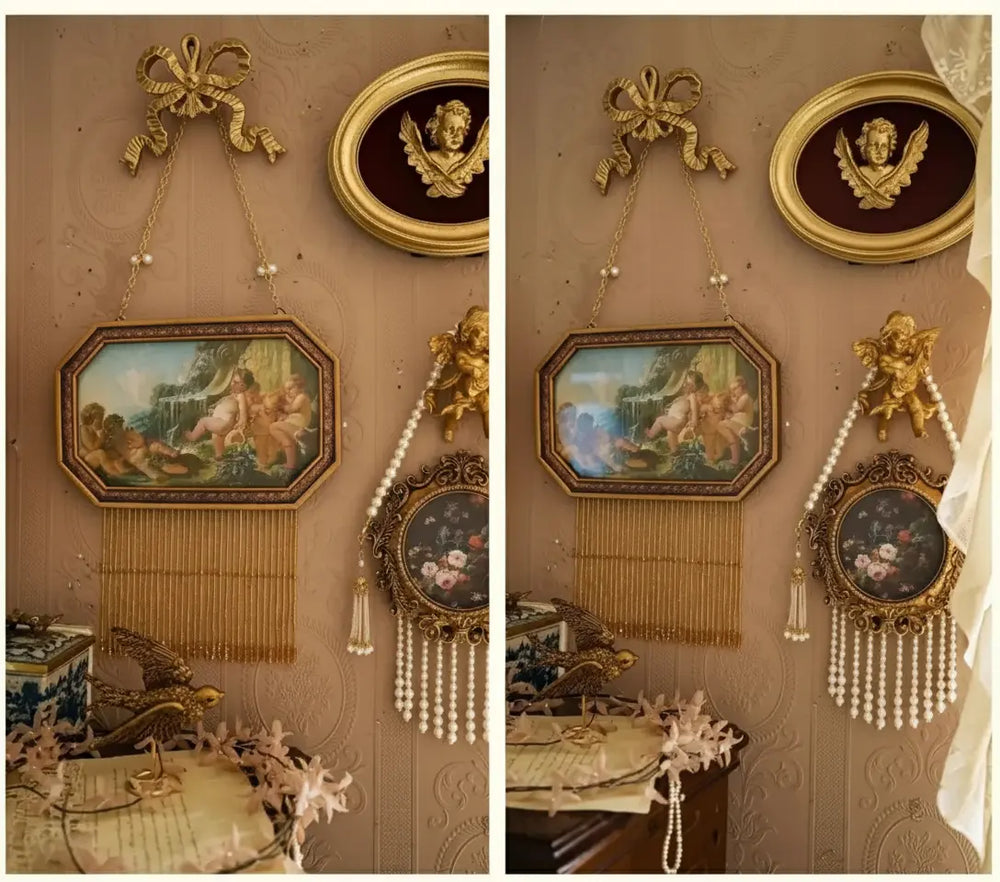 Fotorahmen – Retro-Harz – Wandkunst