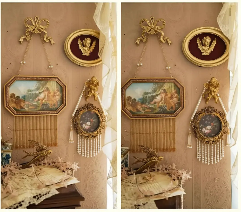 Fotorahmen – Retro-Harz – Wandkunst