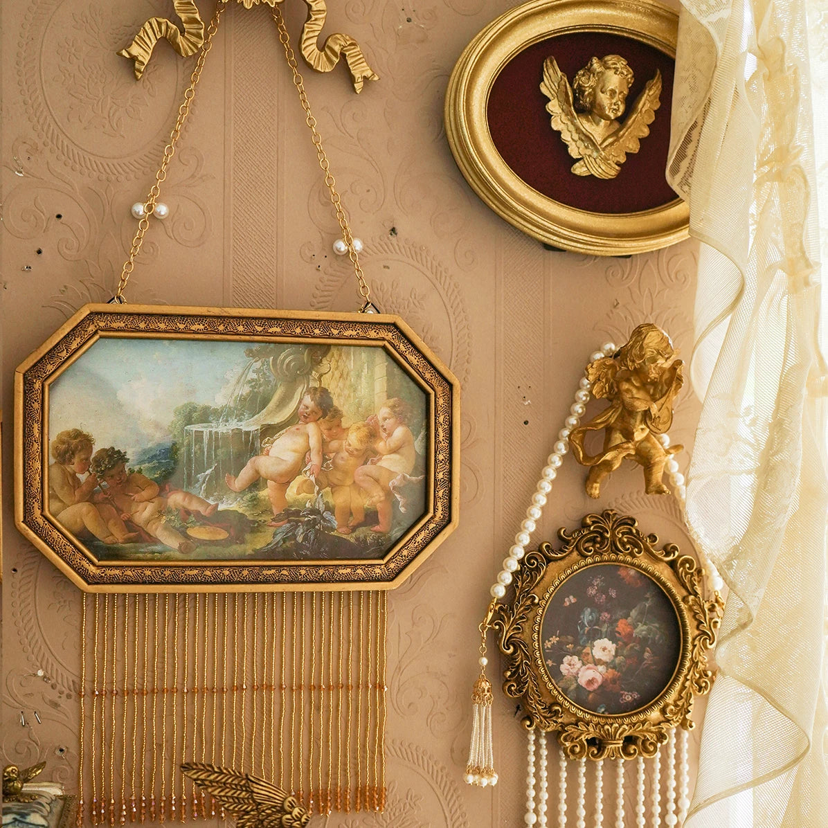 Fotorahmen – Retro-Harz – Wandkunst