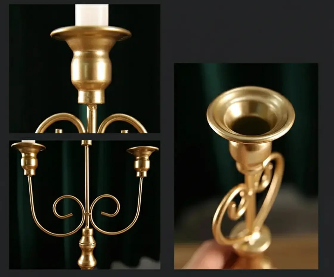 Französischer Kerzenhalter – Europäischer Stil – Für romantische Abendessen