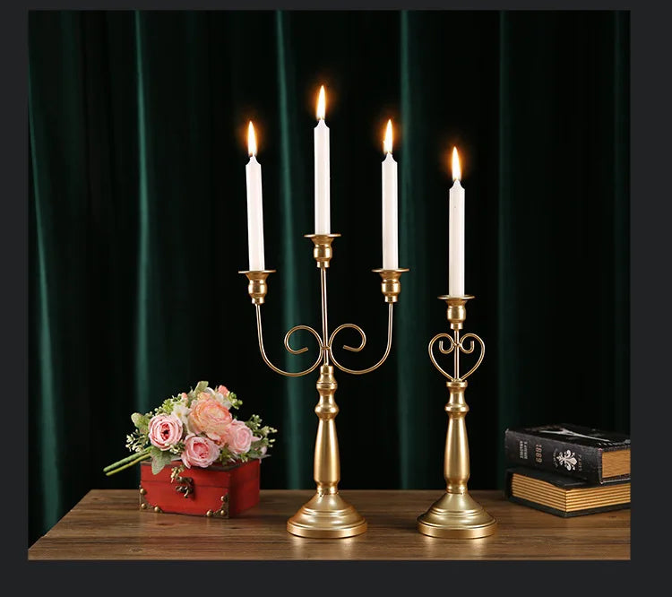 Französischer Kerzenhalter – Europäischer Stil – Für romantische Abendessen