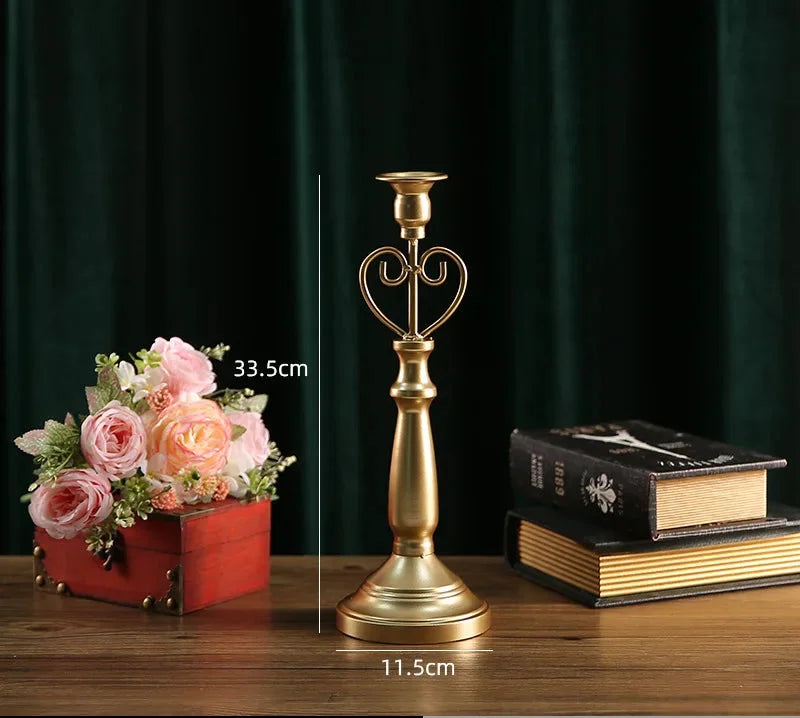 Französischer Kerzenhalter – Europäischer Stil – Für romantische Abendessen