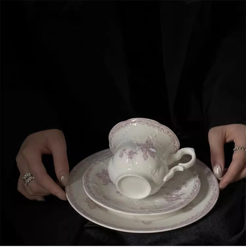 Französisches Keramiktablett – Elegante Esszimmerdeko