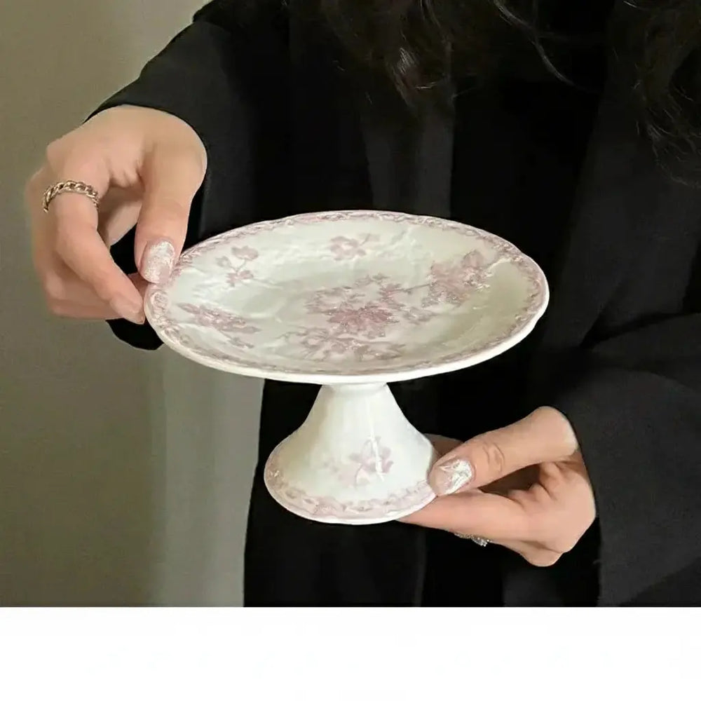 Französisches Keramiktablett – Elegante Esszimmerdeko