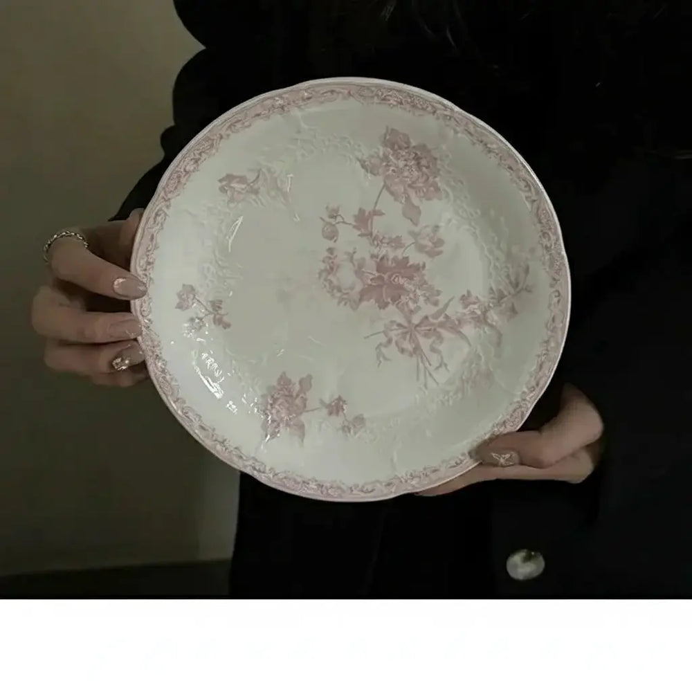 Französisches Keramiktablett – Elegante Esszimmerdeko