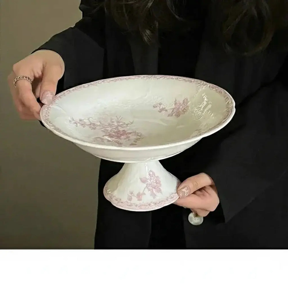 Französisches Keramiktablett – Elegante Esszimmerdeko