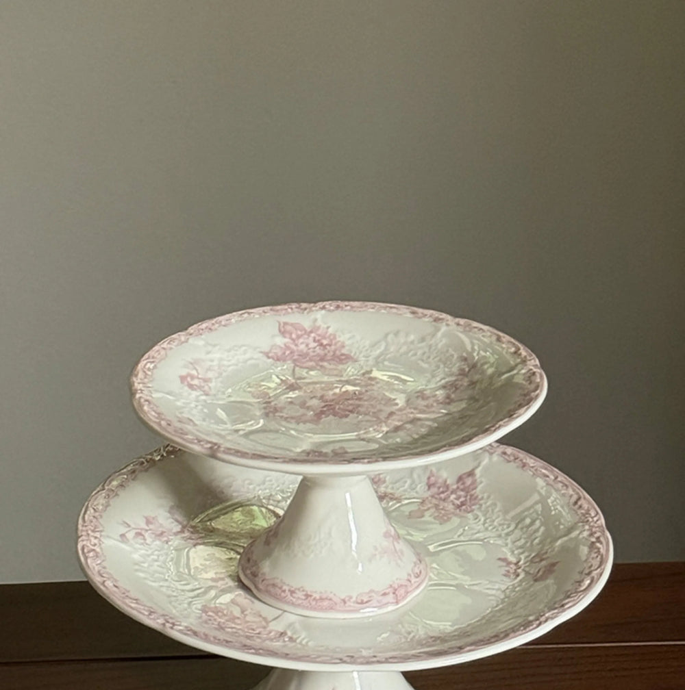 Französisches Keramiktablett – Elegante Esszimmerdeko