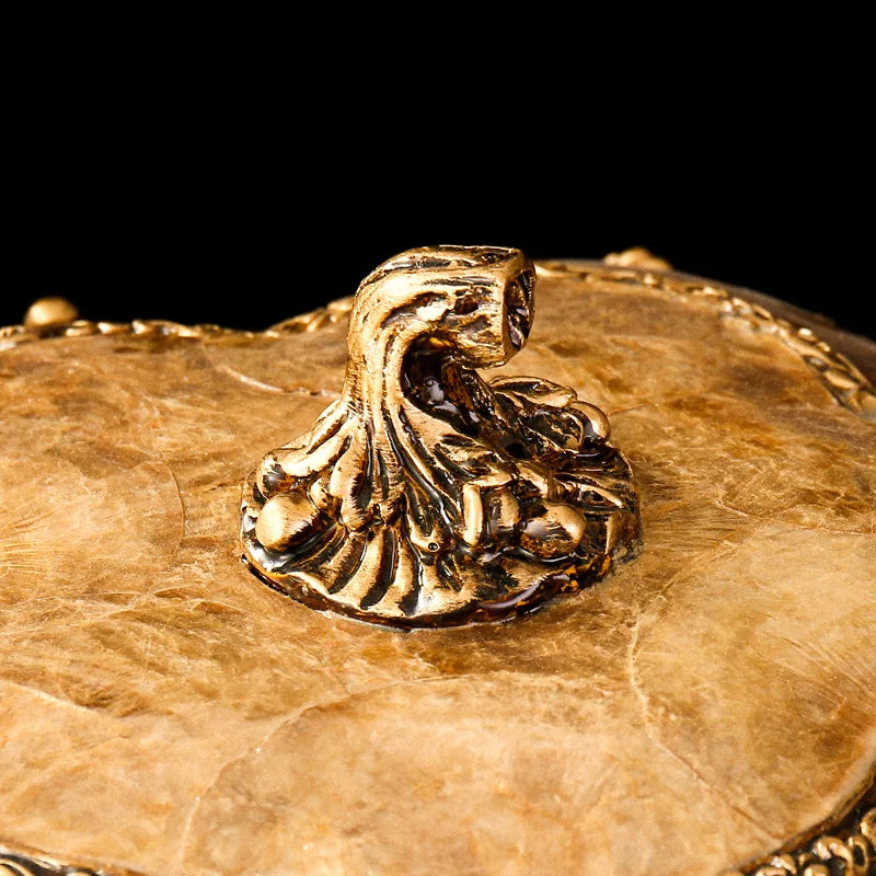 transparente Früchteschale europäisches Design aus Harz 30xH22 cm