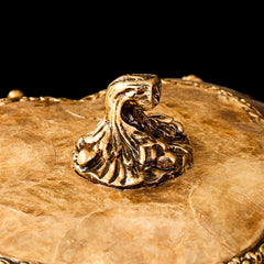 transparente Früchteschale europäisches Design aus Harz 30xH22 cm